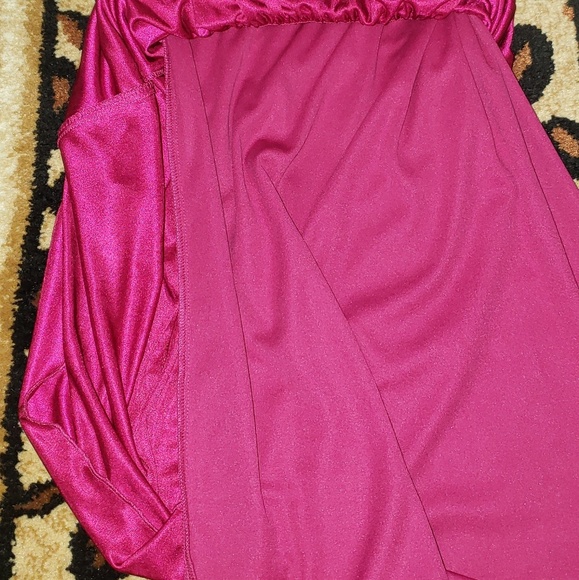 Oh You Fancy Huh ? Pink Silky Dress - Picture 3 of 3